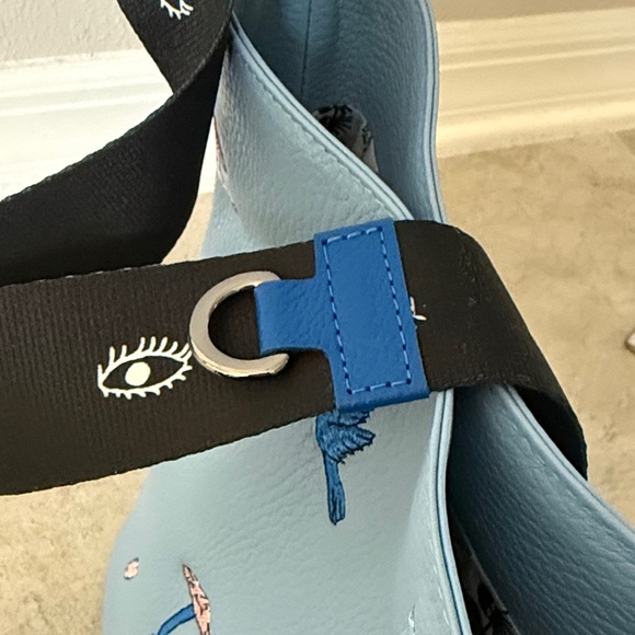 Min and Mon Vincent Bucket Bag with Embroidered Mushrooms brand new - Picture 4 of 5